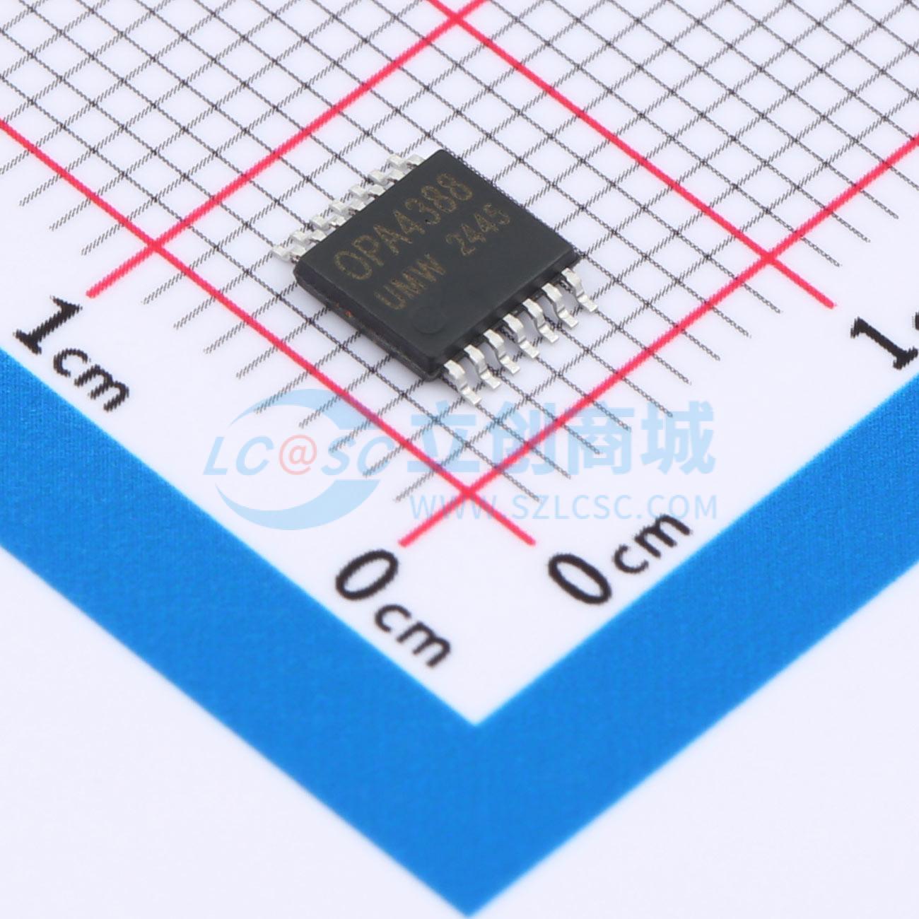 IC Khuếch Đại Thuật Toán Chính Xác OPA4388IPWR(UMW) TSSOP-14 4 kênh 2.5–5.5 V - Techcore Việt Nam