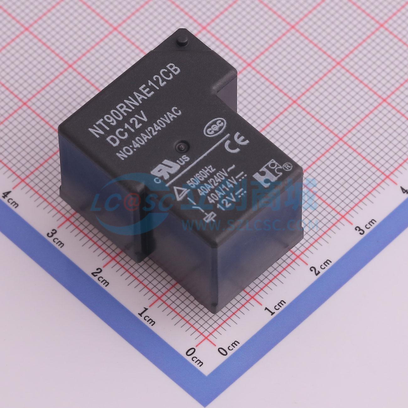 Rơ-le điện tử NT90RNAEDC12VCB0.9 NF 12V THT - Techcore Việt Nam