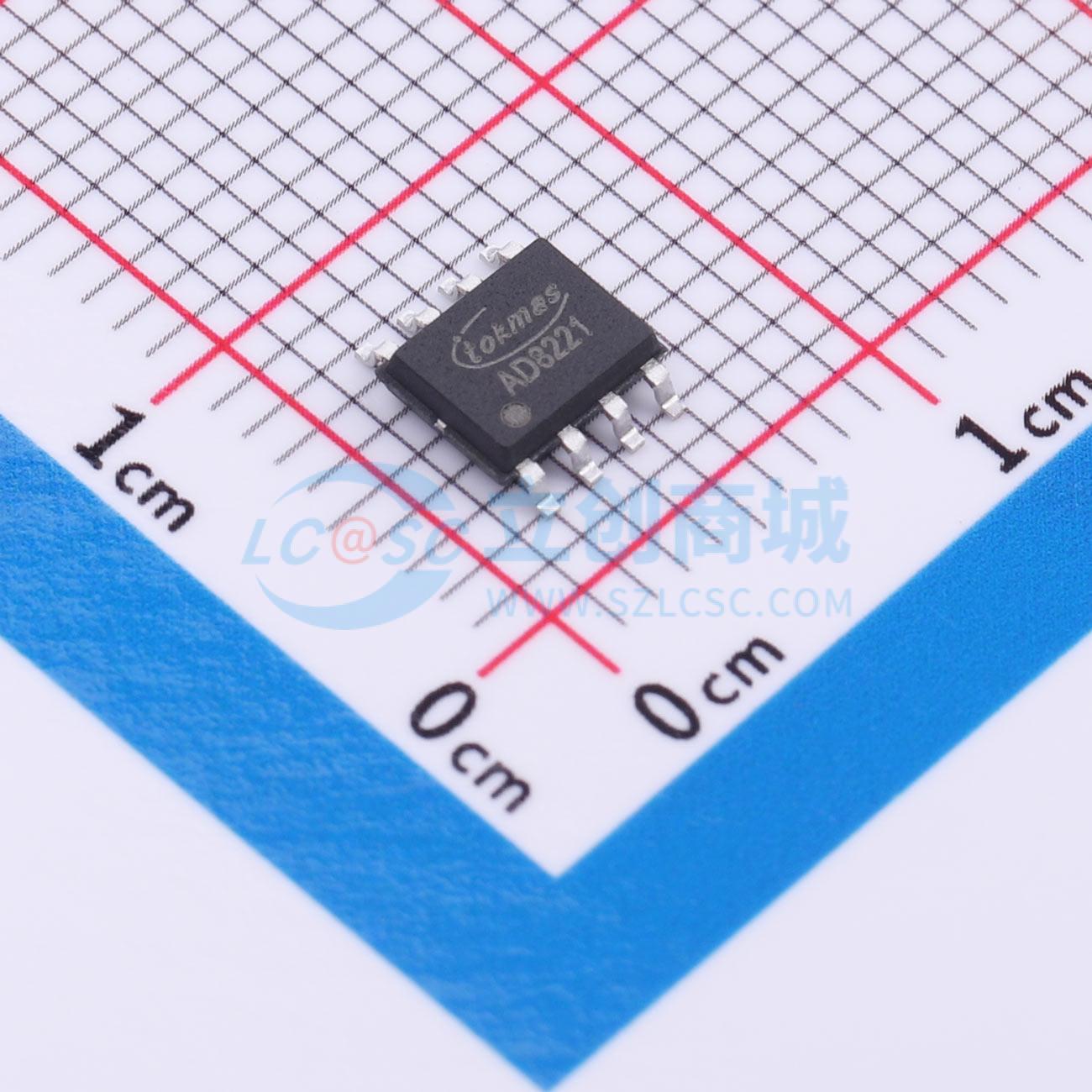 IC Khuếch Đại Đo Lường AD8221ARZ-R7(TOKMAS) SOP-8 1 kênh - Techcore Việt Nam