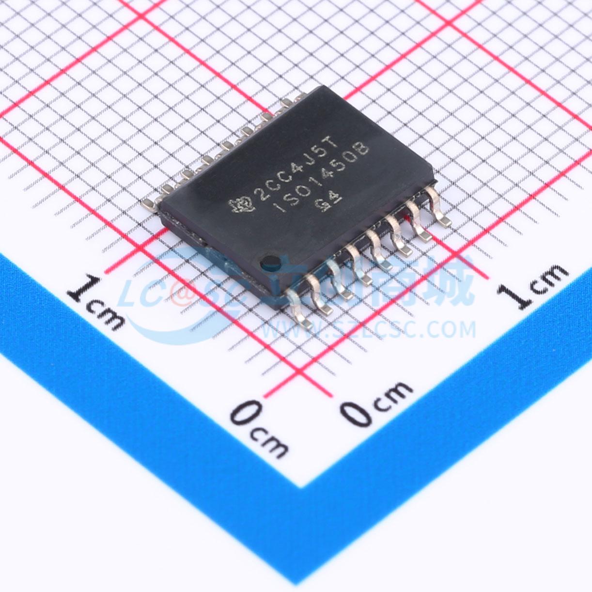 IC Thu Phát RS485/RS422 Cách Ly ISO1450BDWR TI SOIC-16-300mil 50Mbps - Techcore Việt Nam