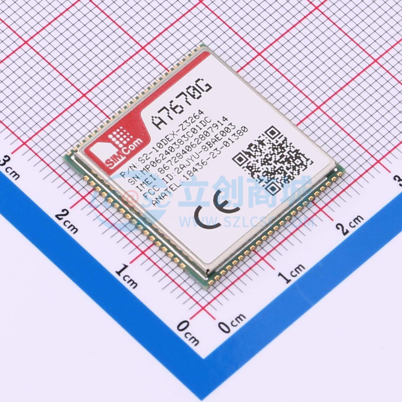 Module Di Động 2G/3G/4G/5G A7670G-LABC SIMCOM SMD 24x24mm LTE-TDDLTE-FDD, GSM/GPRSEDGE。。24x24x2.4 mm, M2M。 - Techcore Việt Nam