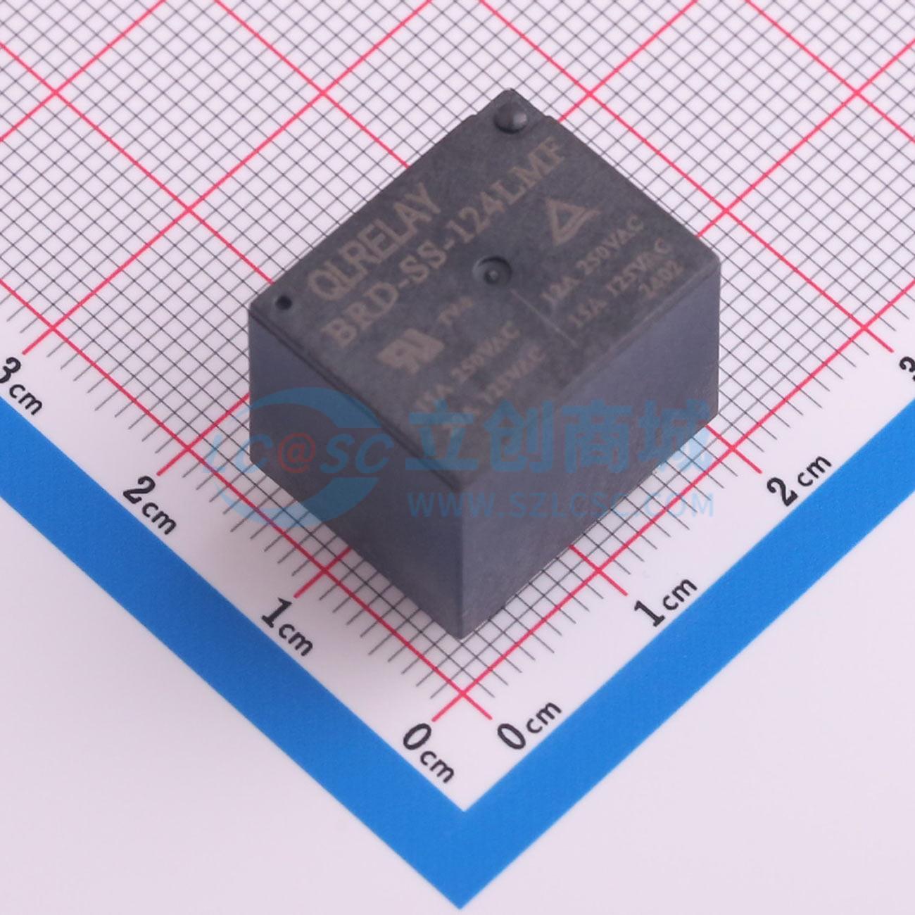Rơ-le điện tử BRD-SS-124LMF QLRELAY 24V THT,19x15.4mm - Techcore Việt Nam