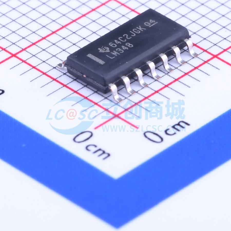 IC Khuếch Đại Thuật Toán LM348DR Texas Instruments SOIC-14 4 kênh 36 V 1 MHz - Techcore Việt Nam