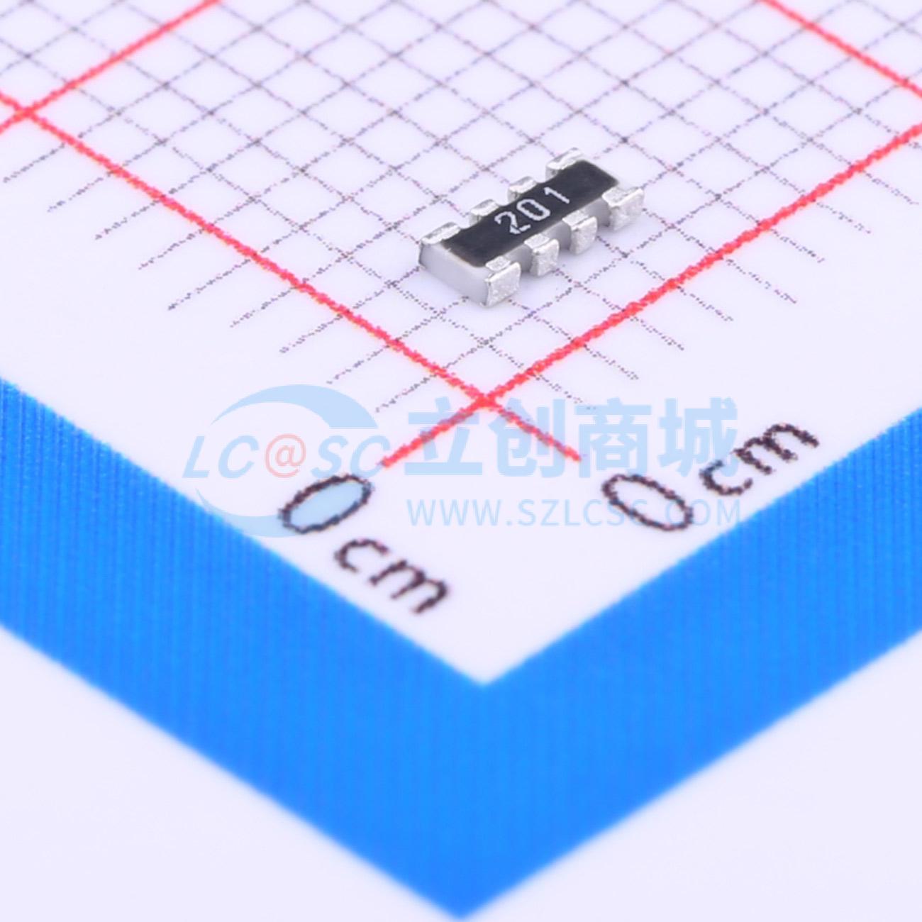 Mạng Điện Trở 4D03WGJ0201T5E UNI-ROYAL 0603x4 200Ω ±5% 62.5mW - Techcore Việt Nam