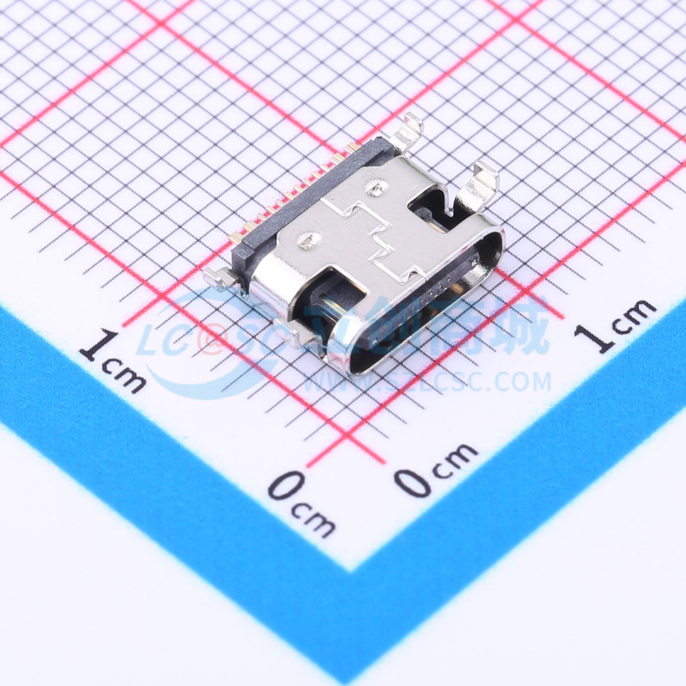 Linh kiện điện tử TYPE-C 16P CB0.8 073 SMD - Techcore Việt Nam