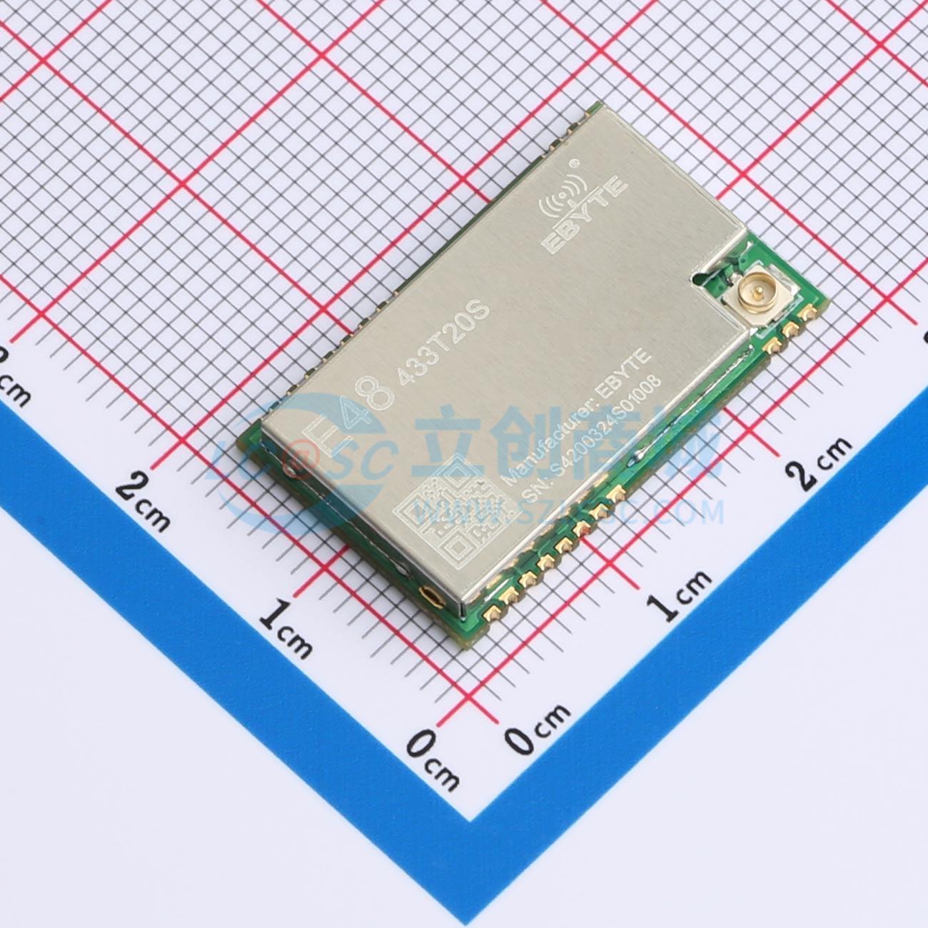 Module RF E48-433T20S EBYTE SMD 26x16mm 433MHz Cho IoT Và Thiết Bị Nhúng - Techcore Việt Nam