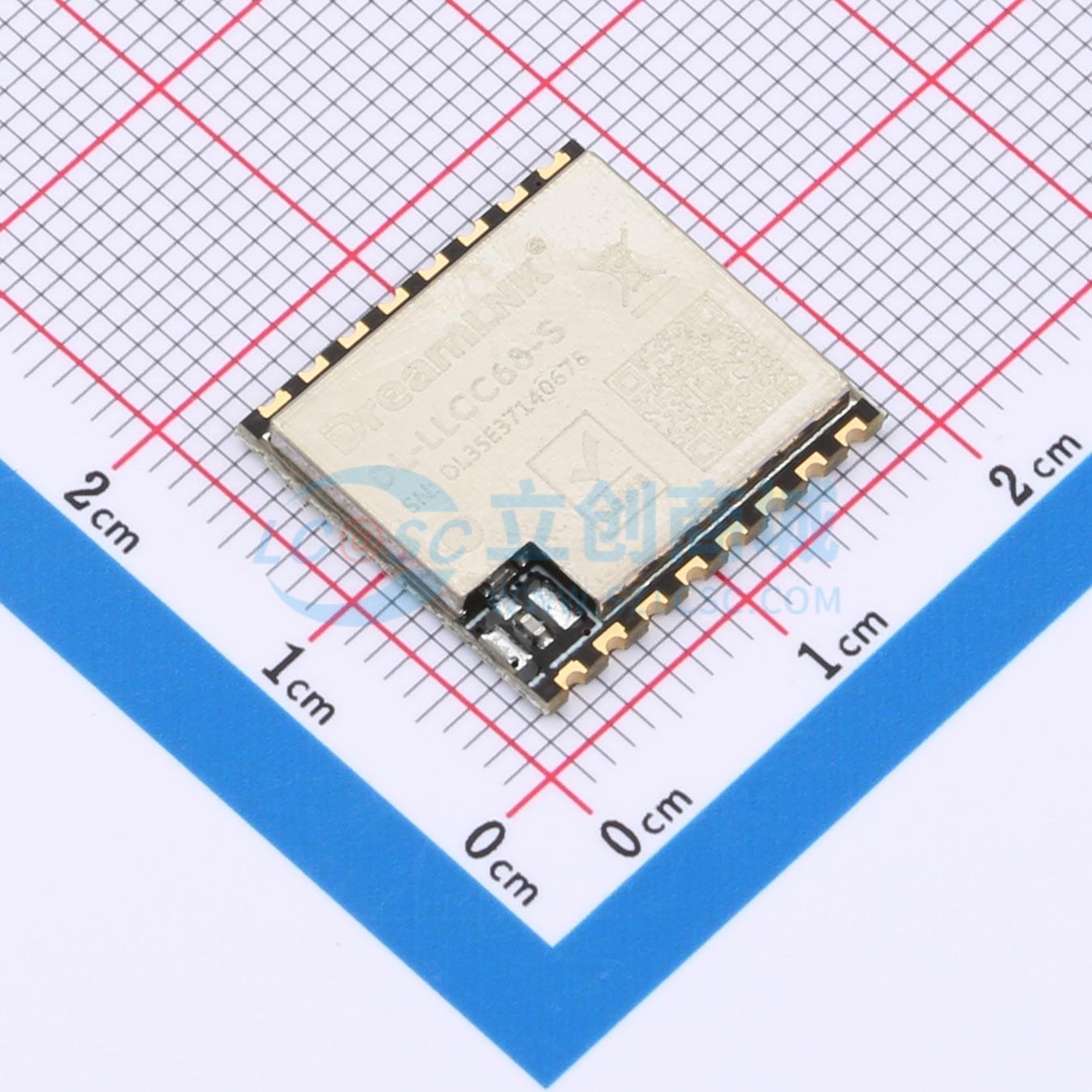 Module LoRa DL-LLCC68-S-868S DreamLNK SMD 17.1x16.1mm LoRa, GFSK - Techcore Việt Nam