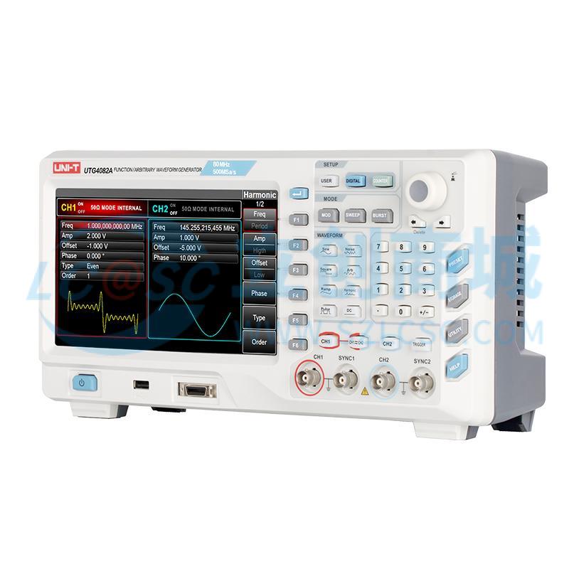 Máy phát tín hiệu UTG4082A UNI-T Phù hợp đo kiểm trong phòng lab - Techcore Việt Nam