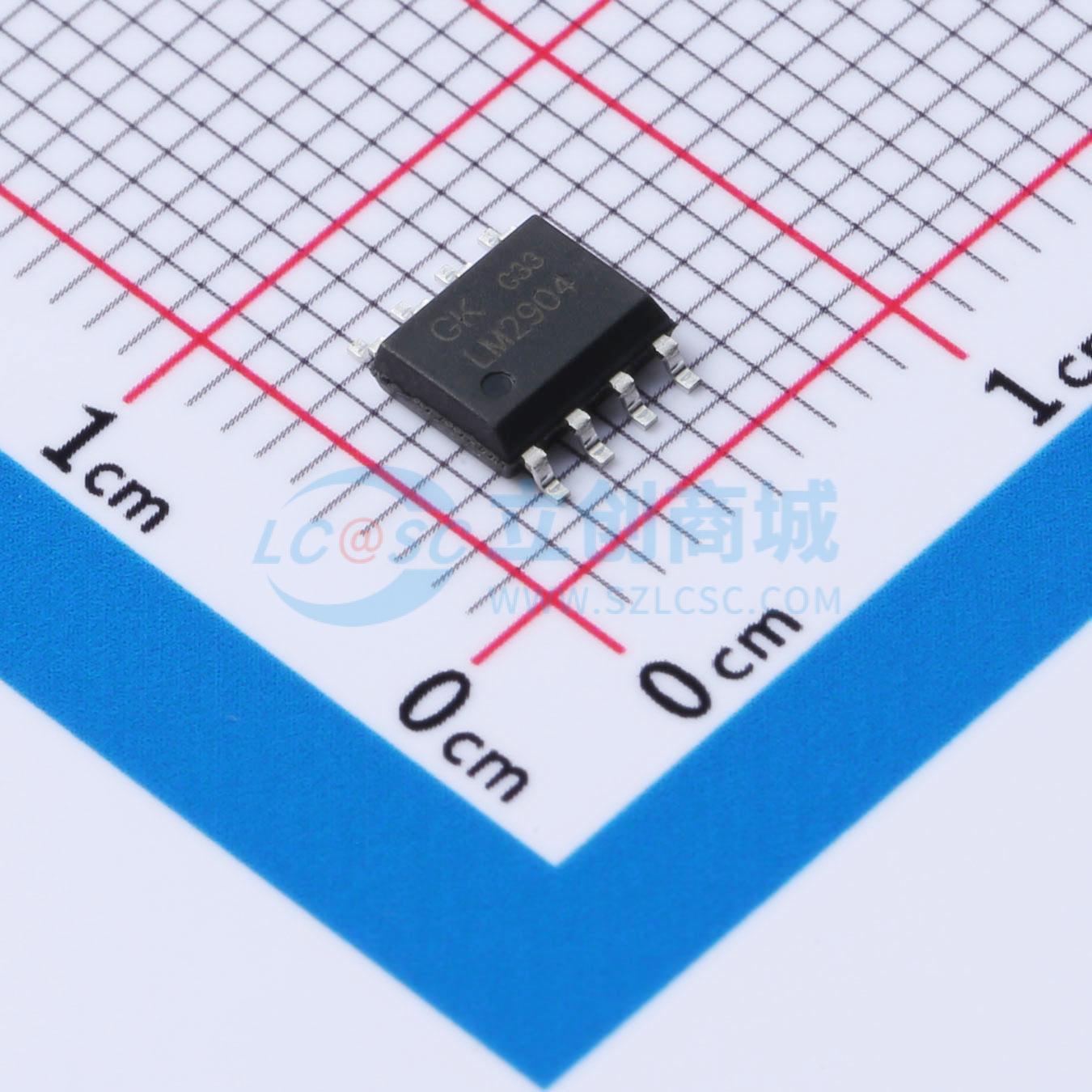 IC Khuếch Đại Thuật Toán LM2904 GOODWORK SOP-8 2 kênh 1 MHz - Techcore Việt Nam