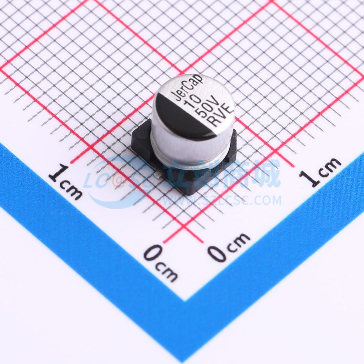 Linh kiện điện tử RVE50V10M6X5 JIERR SMD,D6.3xL5.4mm - Techcore Việt Nam