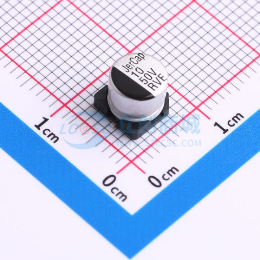 Linh kiện điện tử RVE50V10M6X5 JIERR SMD,D6.3xL5.4mm - Techcore Việt Nam
