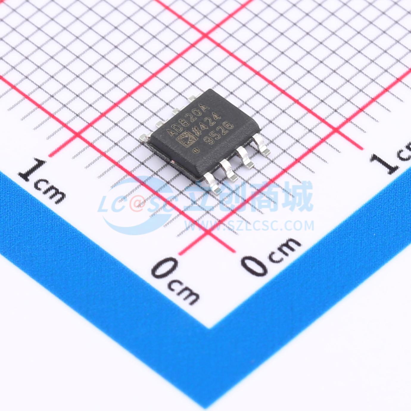 IC Khuếch Đại Thuật Toán Đầu Vào FET AD820ARZ-REEL7 Analog Devices SOIC-8 1 kênh +3.0–36 V 1.8 MHz - Techcore Việt Nam