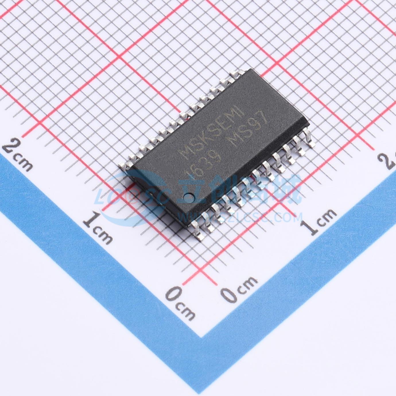 IC điều khiển LED 7 đoạn MS1639(SOP24) MSKSEMI SOP-24 1V - Techcore Việt Nam