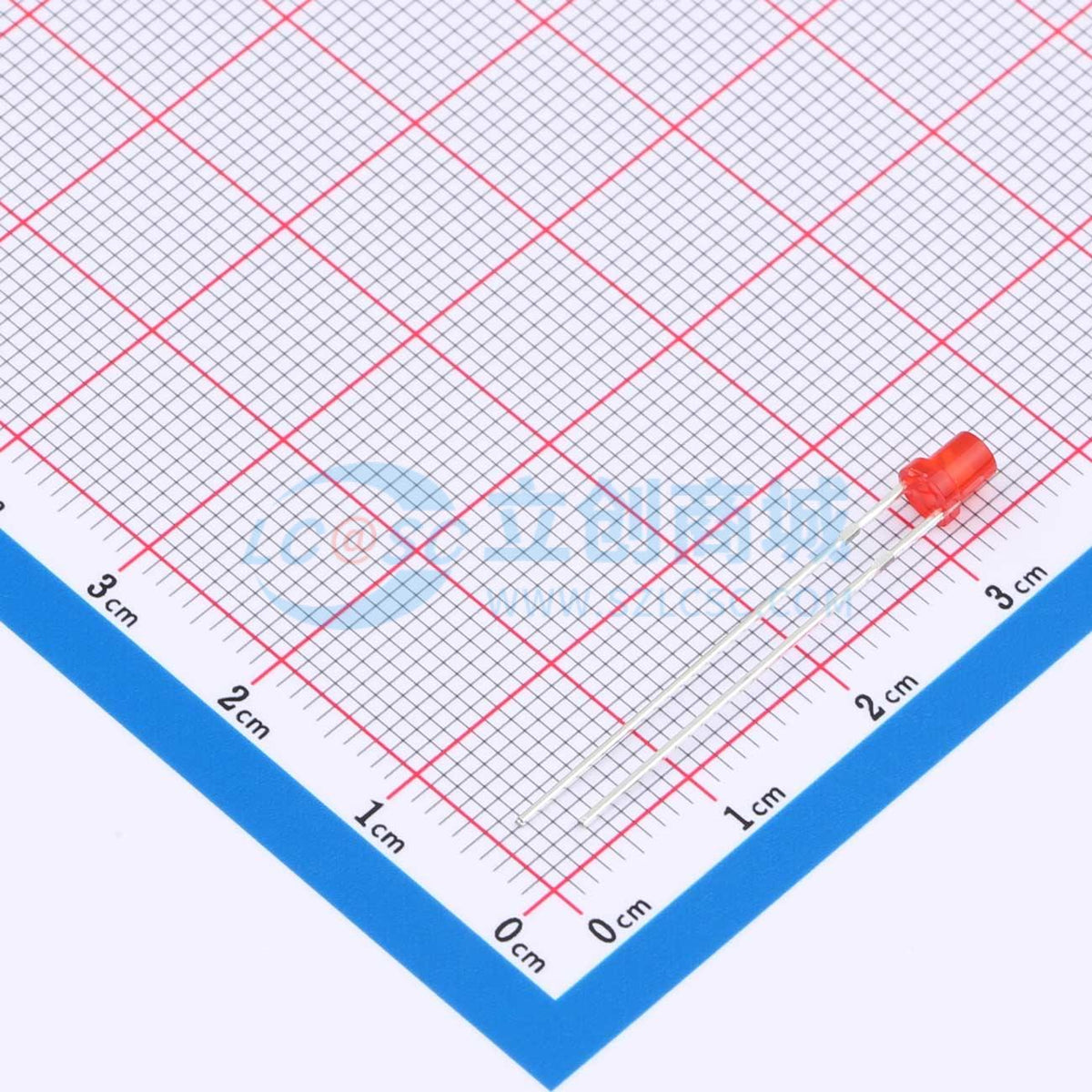 LED TJ-L3FPTHBRMFCLFLC2R-A5 TOGIALED Xuyên lỗ,P=2.54mm Đỏ - Techcore Việt Nam