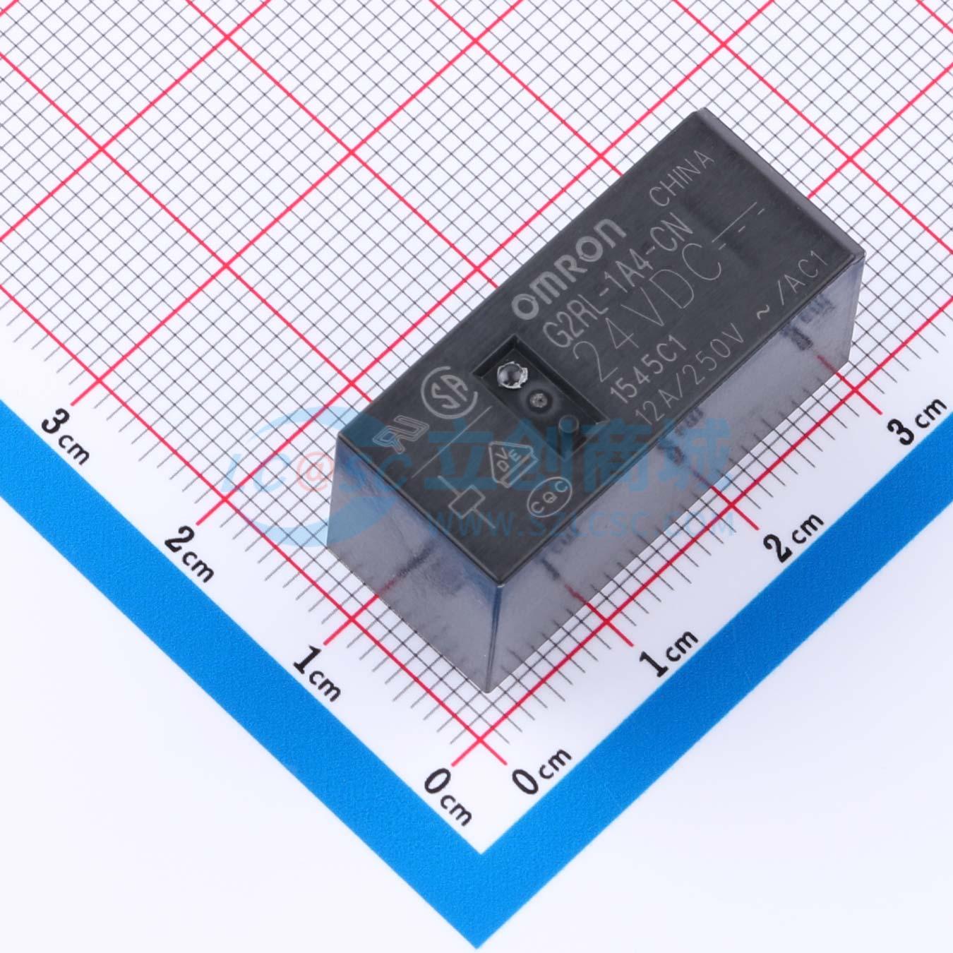 Rơ-le điện tử G2RL-1A4-CN DC24 OMRON 24V THT - Techcore Việt Nam