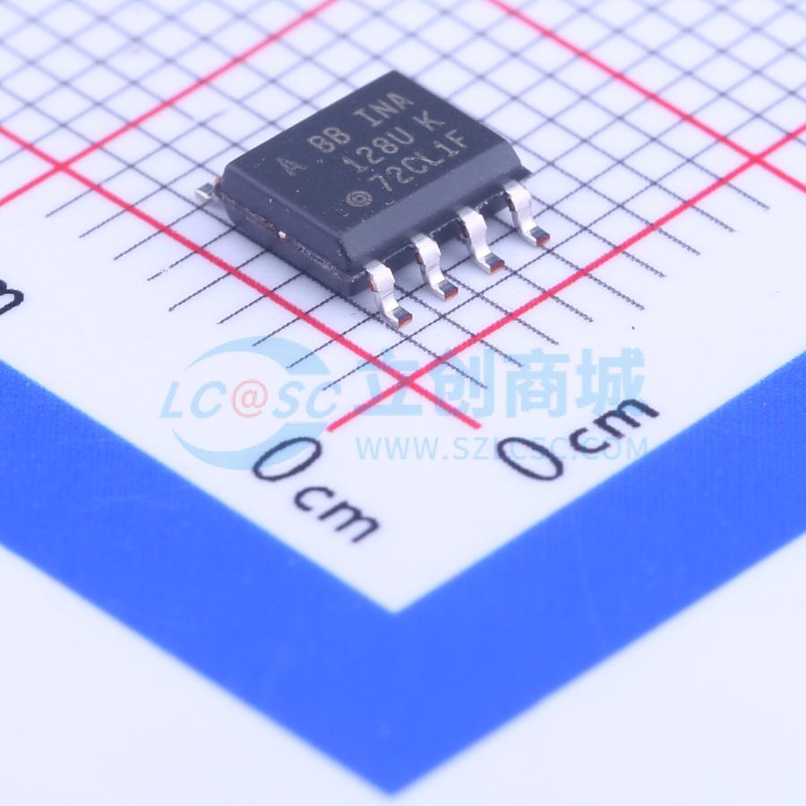 IC Khuếch Đại Đo Lường INA128UA/2K5 Texas Instruments SOIC-8-150MIL 1 kênh - Techcore Việt Nam