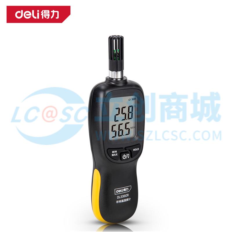 Máy đo nhiệt độ và độ ẩm DL336011 Deli Tools 70℃ 20~70℃ - Techcore Việt Nam