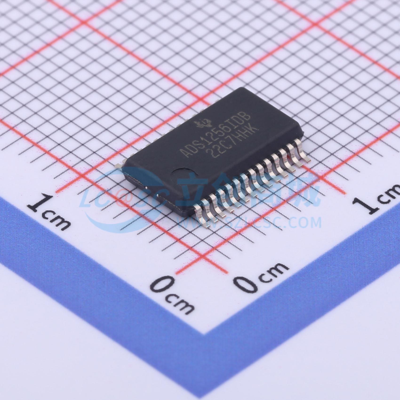 IC ADC ADS1256IDBR Texas Instruments SSOP-28-208mil - Techcore Việt Nam