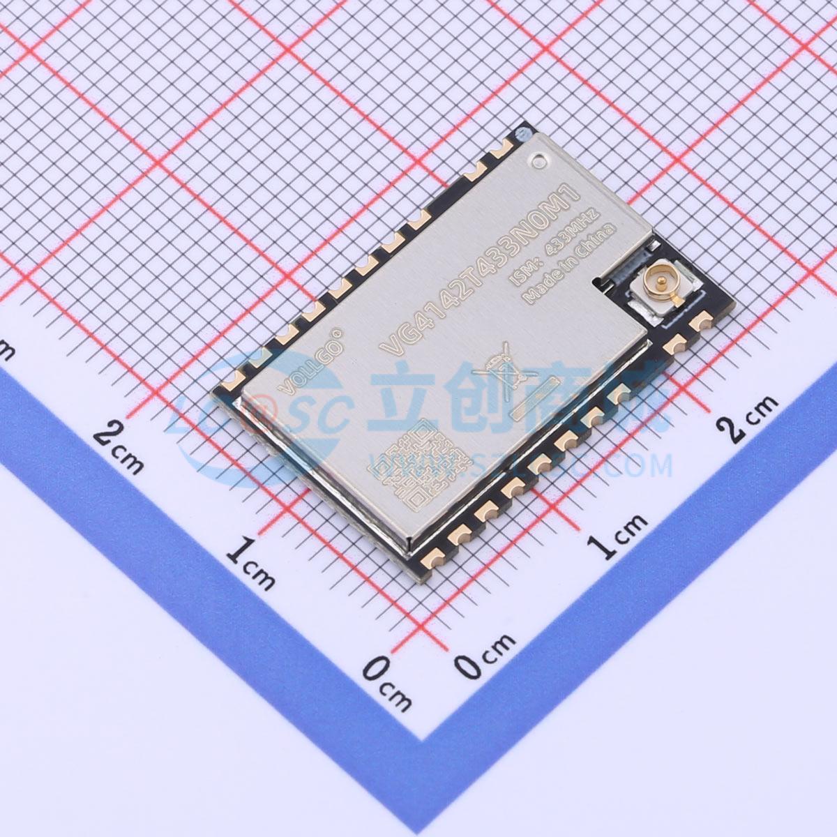 Module RF VG4142T433N0M1 Vollgo SMD 24x16mm 433MHz - Techcore Việt Nam