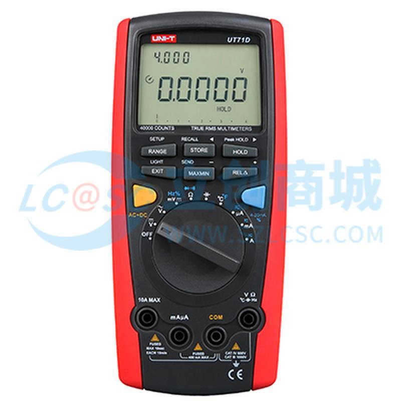 Đồng hồ vạn năng UT71D UNI-T Phù hợp kiểm tra và bảo trì hiện trường - Techcore Việt Nam