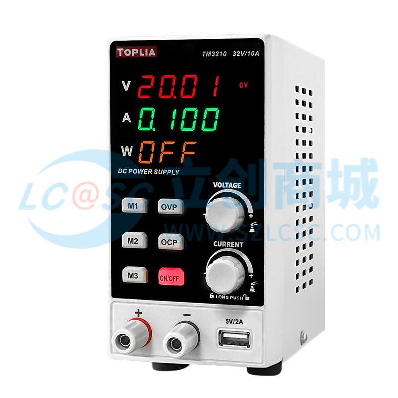 Nguồn DC TM3210 TOPLIA Phù hợp đo kiểm trong phòng lab - Techcore Việt Nam
