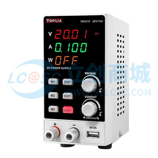 Nguồn DC TM3210 TOPLIA Phù hợp đo kiểm trong phòng lab - Techcore Việt Nam