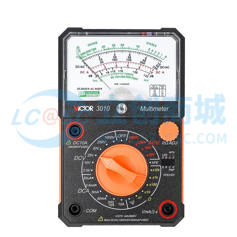 Đồng hồ đo kim VICTOR 3010 Phù hợp đo kiểm và bảo trì kỹ thuật - Techcore Việt Nam