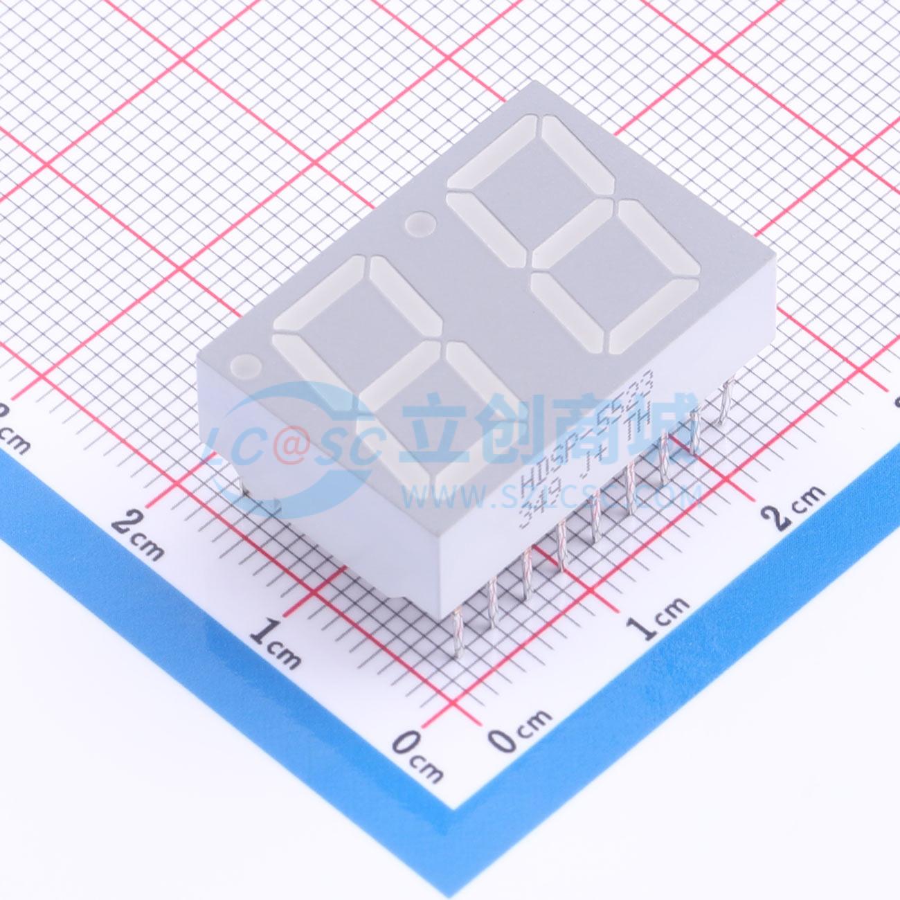 LED 7 đoạn HDSP-5523 Broadcom DIP-18 Cathode chung - Techcore Việt Nam