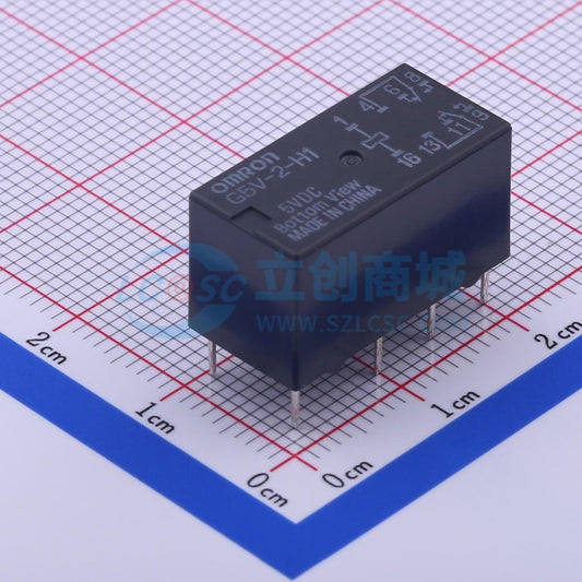 Rơ-le điện tử G5V-2-H1 DC5 OMRON 5V DIP,20.3x9.9mm - Techcore Việt Nam