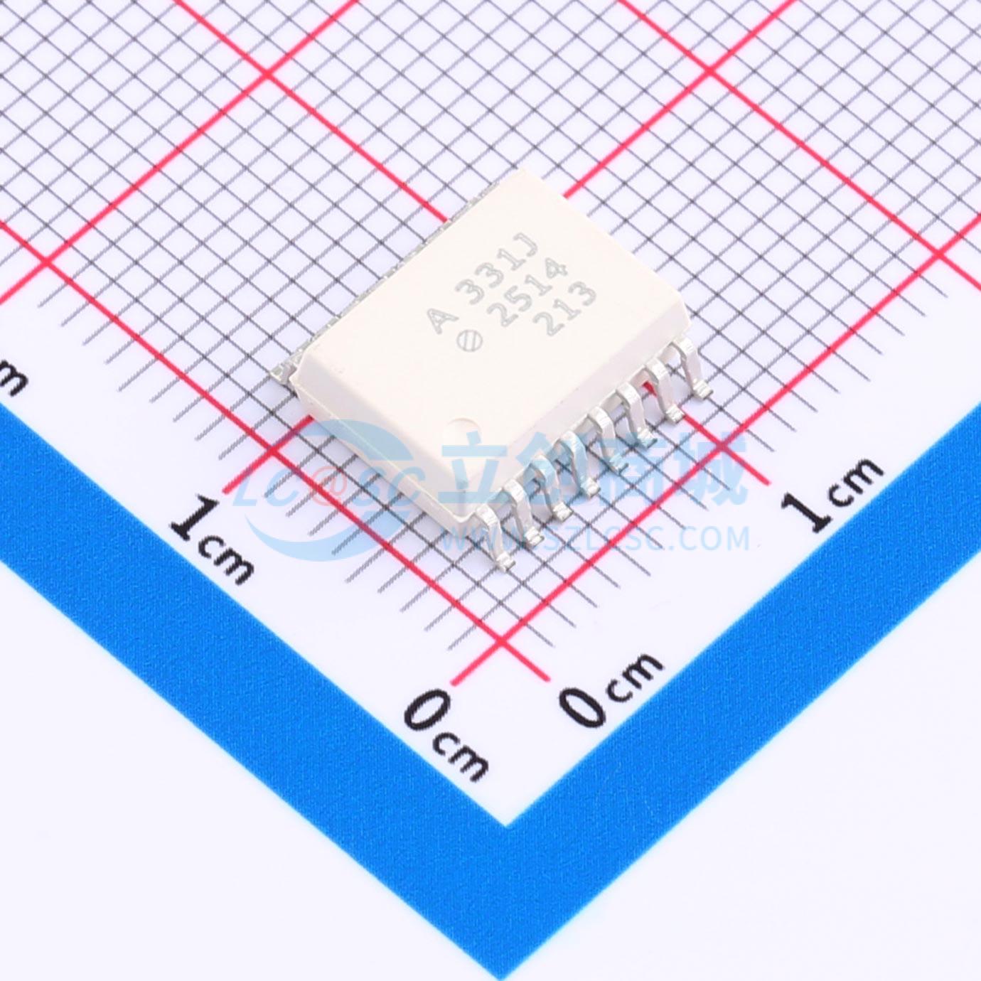 Optocoupler logic ACPL-331J-500E Broadcom SOIC-16-300mil - Techcore Việt Nam