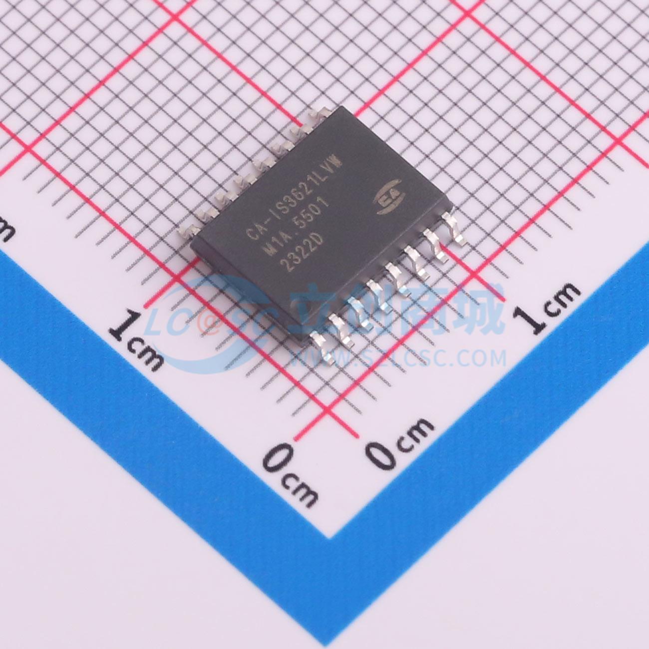 IC Cách Ly Số Tích Hợp Nguồn CA-IS3621LVW Chipanalog SOIC-16-WB 100Mbps 1 Kênh - Techcore Việt Nam