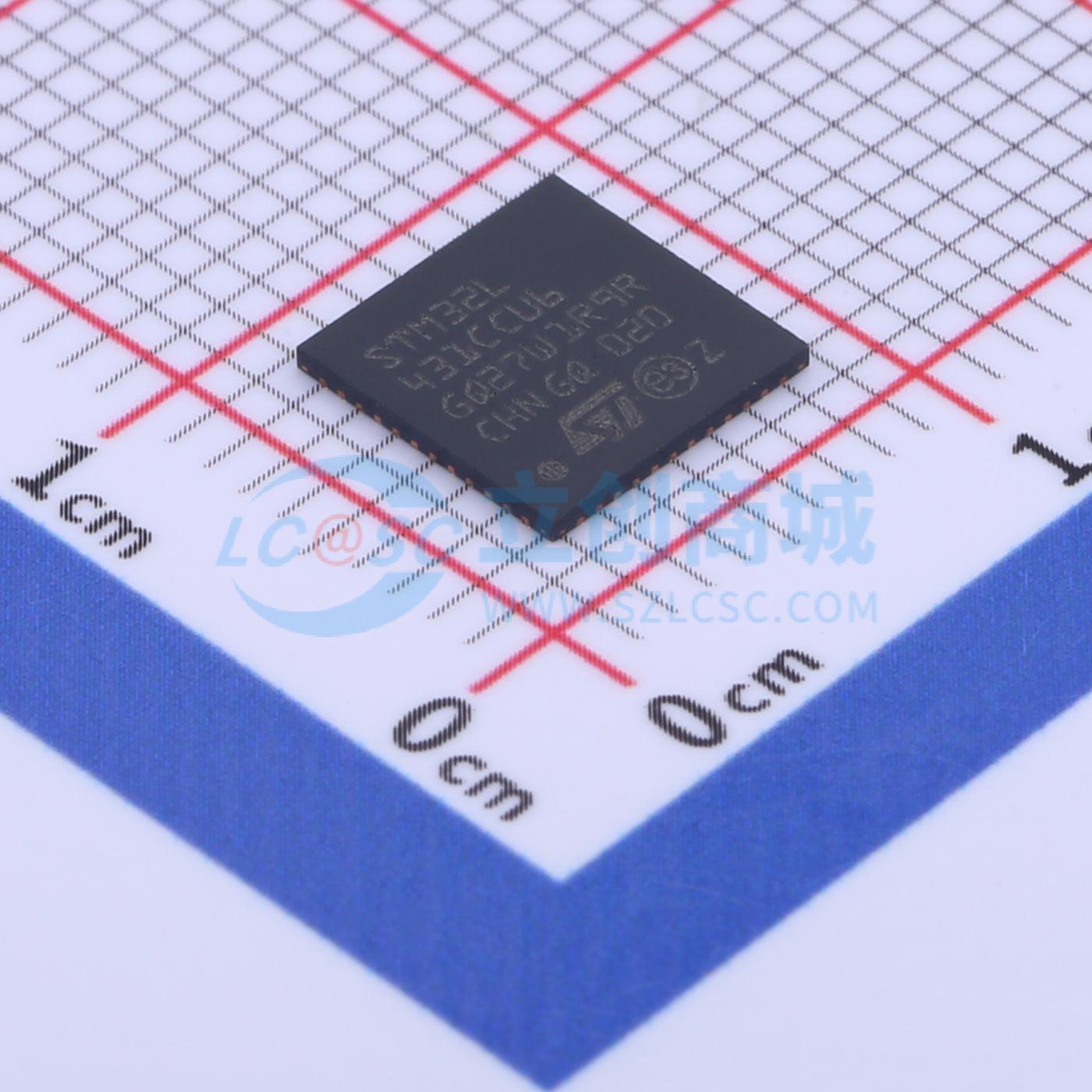 Vi điều khiển MCU STM32L431CCU6 STMicroelectronics UFQFPN-48(7x7) - Techcore Việt Nam