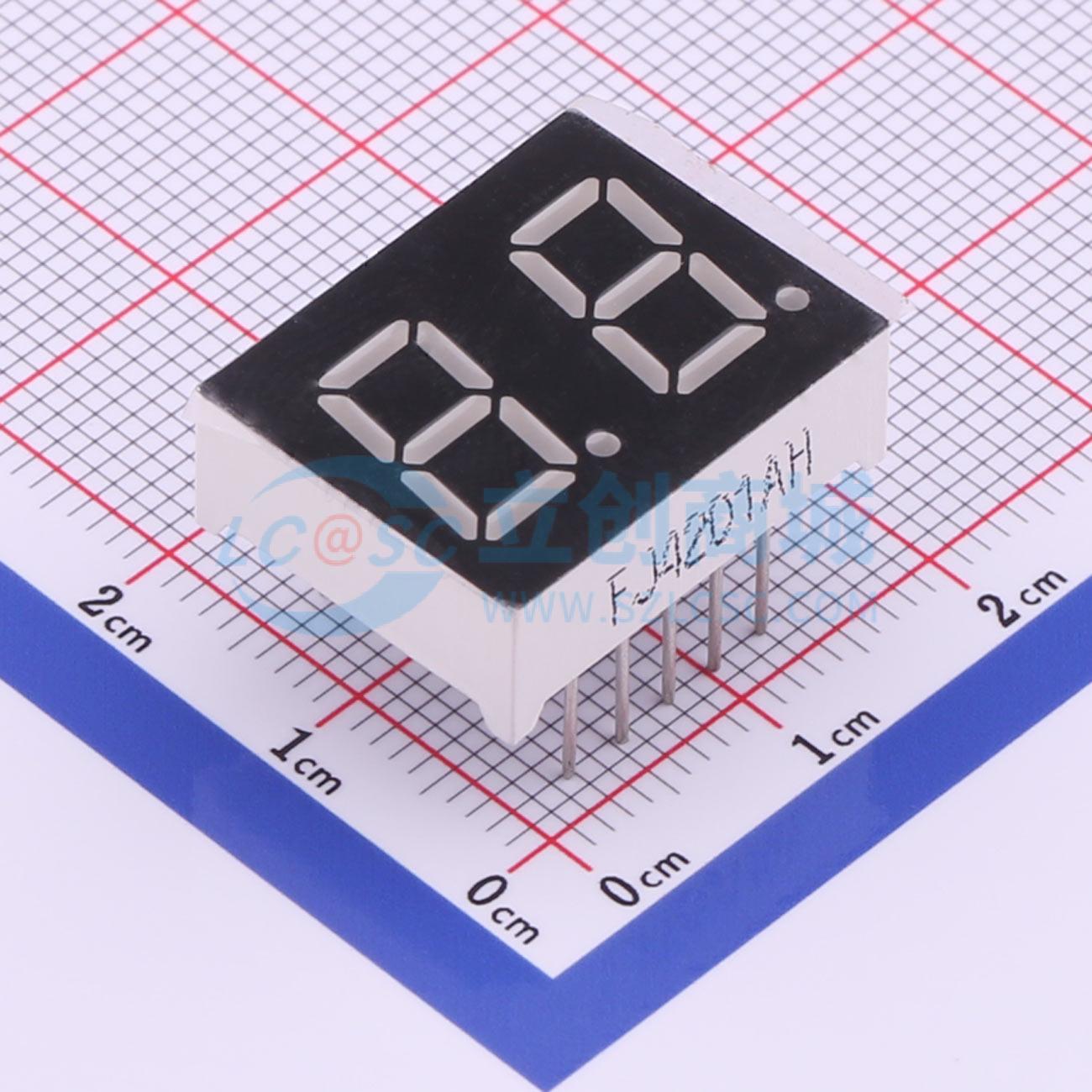 LED 7 đoạn FJ4201AH Cathode chung - Techcore Việt Nam