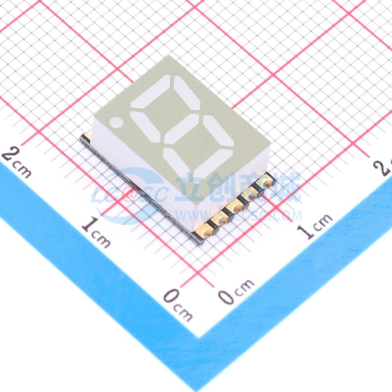 LED 7 đoạn GS3918ASR-G Guangcai Display SMD,15x9.8mm - Techcore Việt Nam