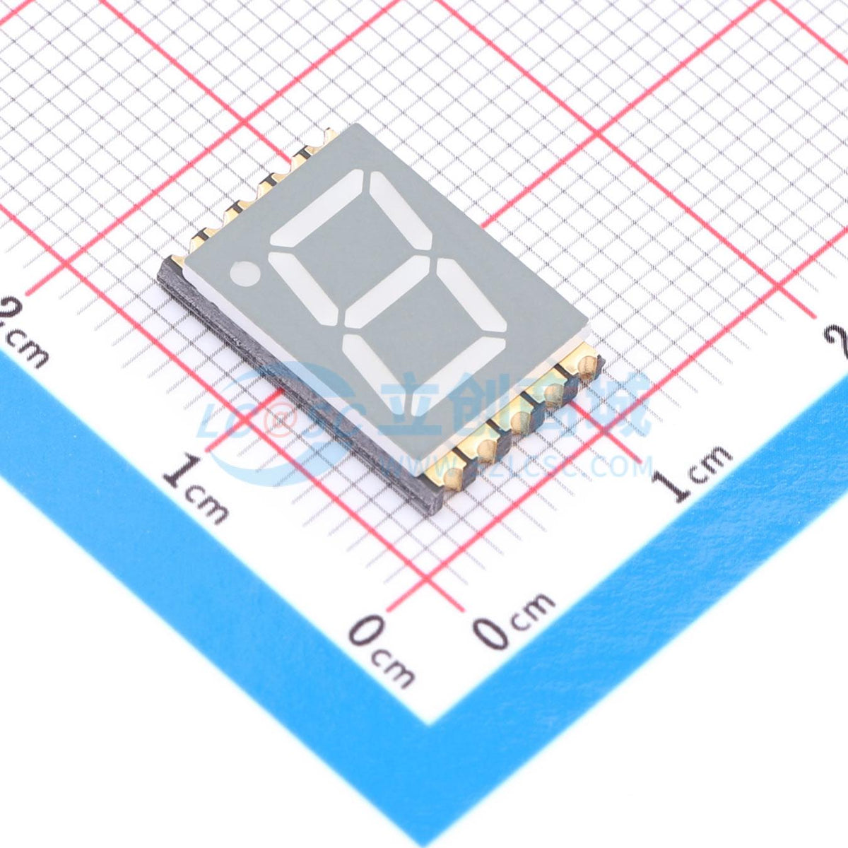 LED 7 đoạn GS3912APG-G Guangcai Display SMD,15x9.8mm - Techcore Việt Nam