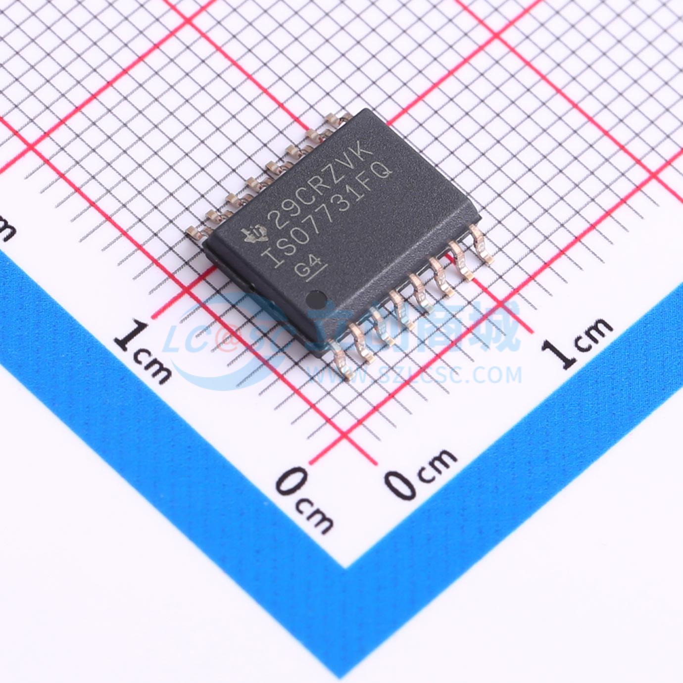 IC Cách Ly Số ISO7731FQDWRQ1 TI SOIC-16-300mil 1 Kênh - Techcore Việt Nam