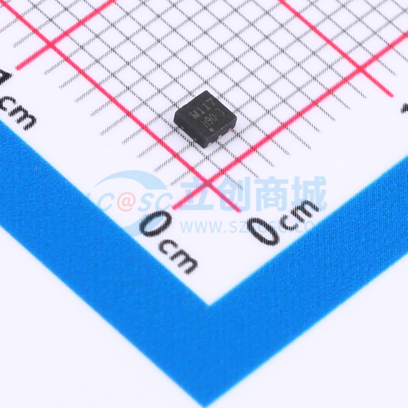 Cảm biến nhiệt độ M117P Mysentech DFN-6L(2x2) -70°C~+150°C 1.8V~5.5V - Techcore Việt Nam