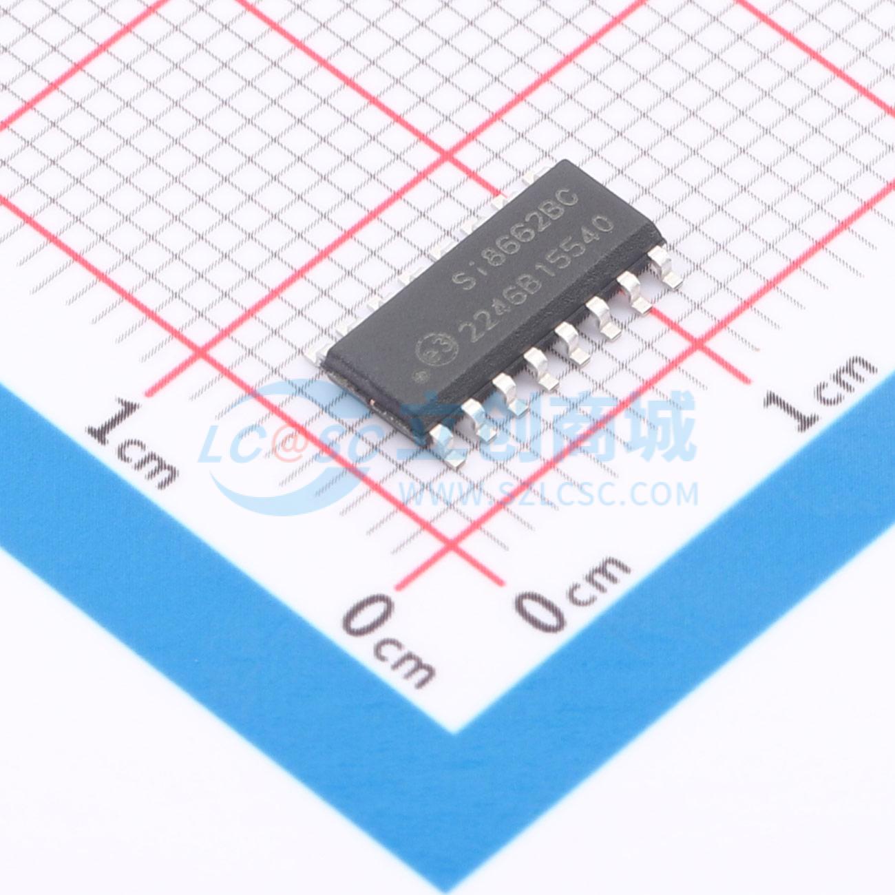 IC Cách Ly Số SI8662BC-B-IS1 SKYWORKS/SILICON LABS SOIC-16 150Mbps 4 Kênh - Techcore Việt Nam