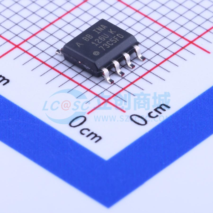 IC Khuếch Đại Đo Lường INA126UA/2K5 Texas Instruments SOIC-8 1 kênh 36 V - Techcore Việt Nam