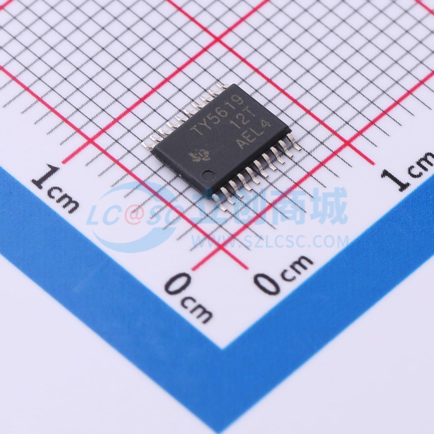 IC DAC TLV5619IPWR TSSOP-20 - Techcore Việt Nam