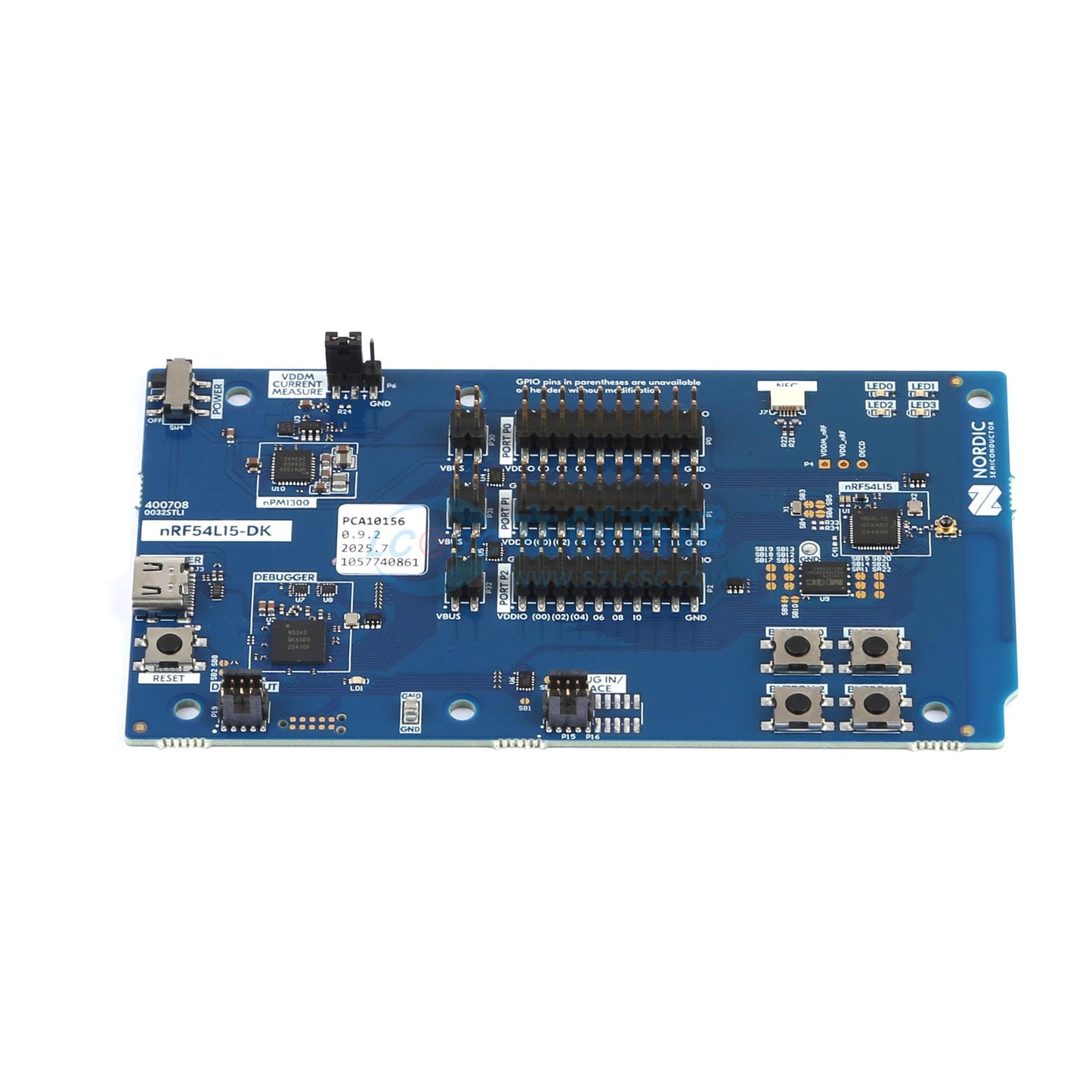 Bo mạch phát triển NRF54L15-DK NORDIC - Techcore Việt Nam