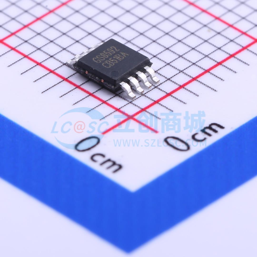 IC Khuếch Đại Thuật Toán Chính Xác GS8592-MR Gainsil MSOP-8 2 kênh Rail-to-Rail 1.8–5.5 V 4.5 MHz - Techcore Việt Nam