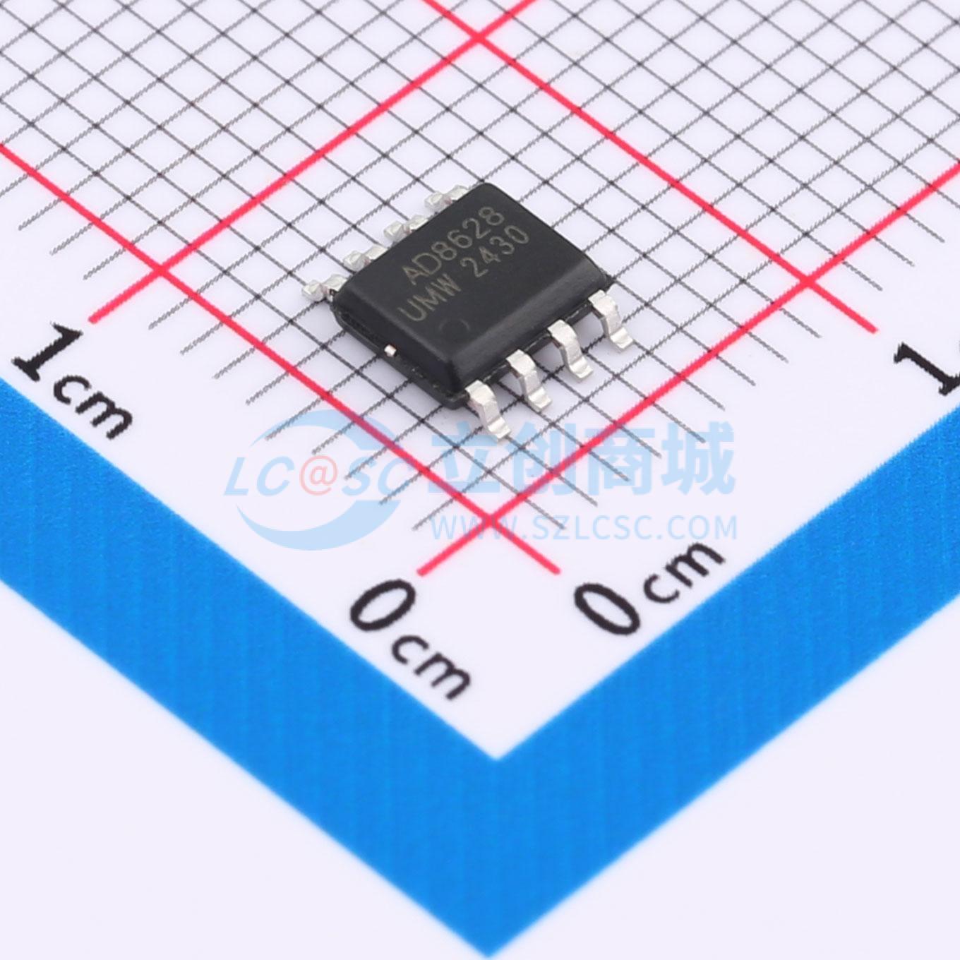 IC Khuếch Đại Thuật Toán AD8628ARZ(UMW) SOP-8 1 kênh Rail-to-Rail 2.5 MHz - Techcore Việt Nam