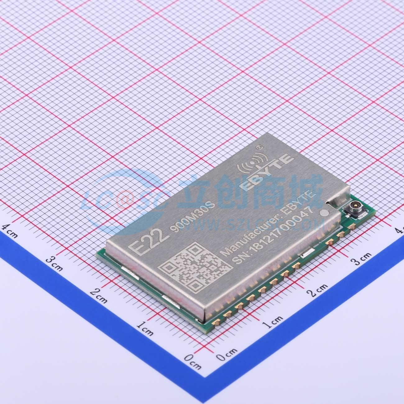 Module LoRa E22-900M30S EBYTE SMD 38.5x24mm SX1262|SX1268+PALoRa868MHz/915MSX1278 - Techcore Việt Nam