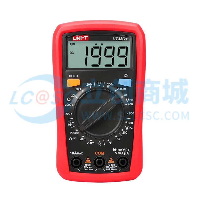 Đồng hồ vạn năng UT33C+ UNI-T Kiểm tra diode Dùng Cho Đo Kiểm Điện Tử - Techcore Việt Nam