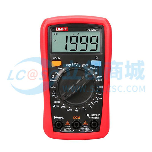 Đồng hồ vạn năng UT33C+ UNI-T Kiểm tra diode Dùng Cho Đo Kiểm Điện Tử - Techcore Việt Nam