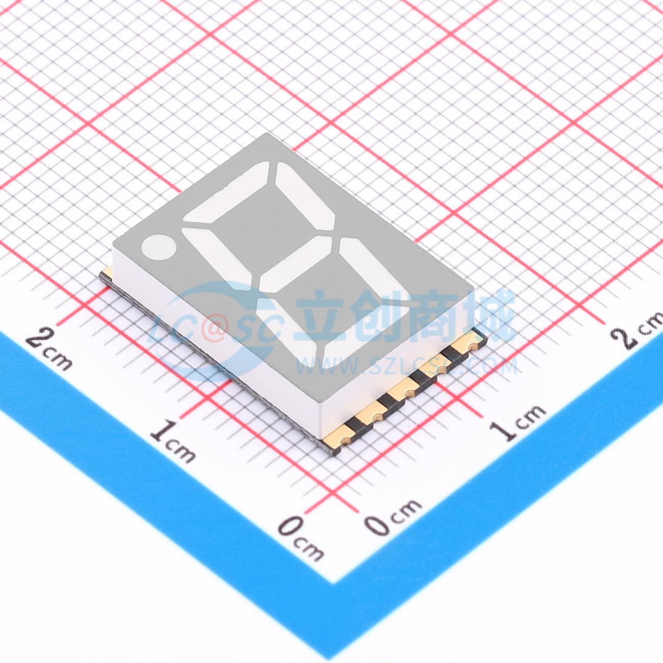 LED 7 đoạn GS5611ASR-G Guangcai Display SMD,19x12.4mm - Techcore Việt Nam