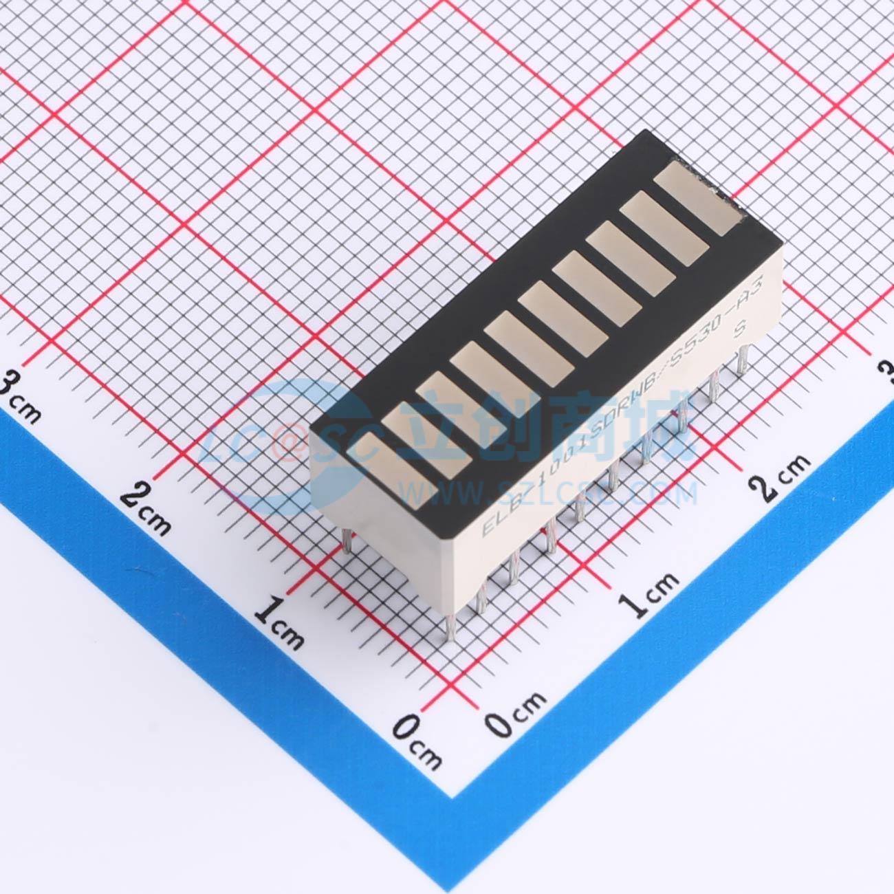 LED 7 đoạn B1001SDRWB/S530-A3 EVERLIGHT DIP-20 2V - Techcore Việt Nam