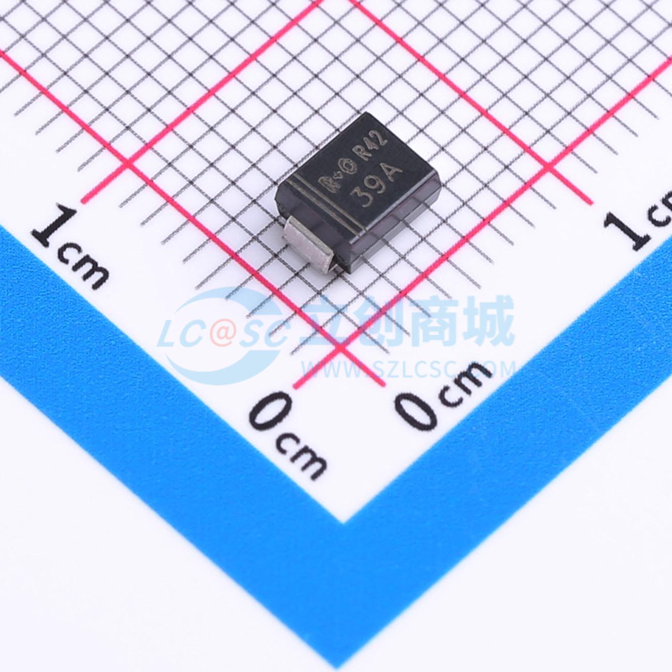 Diode bảo vệ TVS/ESD P6SMB39A R+O 33.3V - Techcore Việt Nam