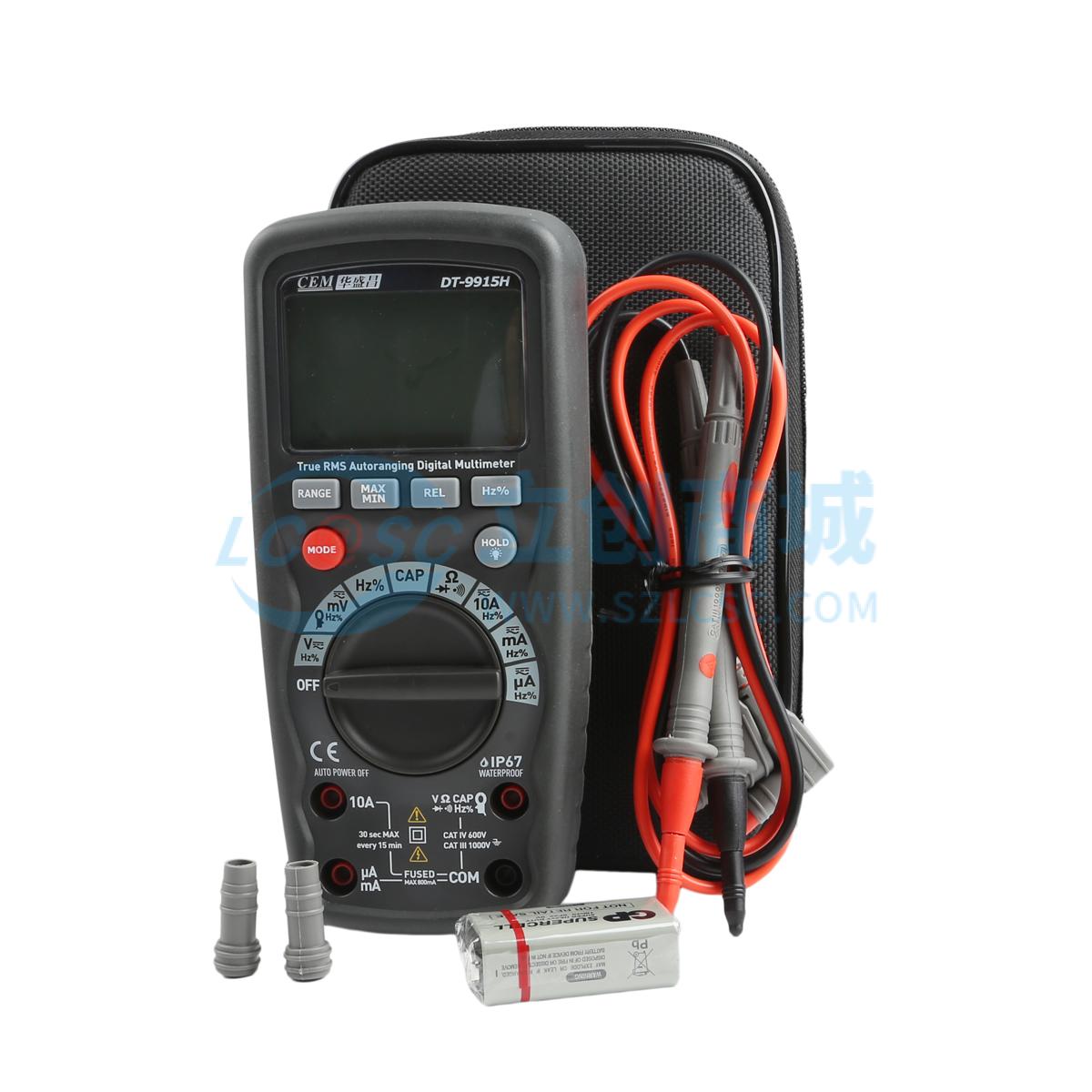Đồng hồ vạn năng DT-9915H CEM True RMS Dùng Cho Đo Kiểm Điện Tử - Techcore Việt Nam